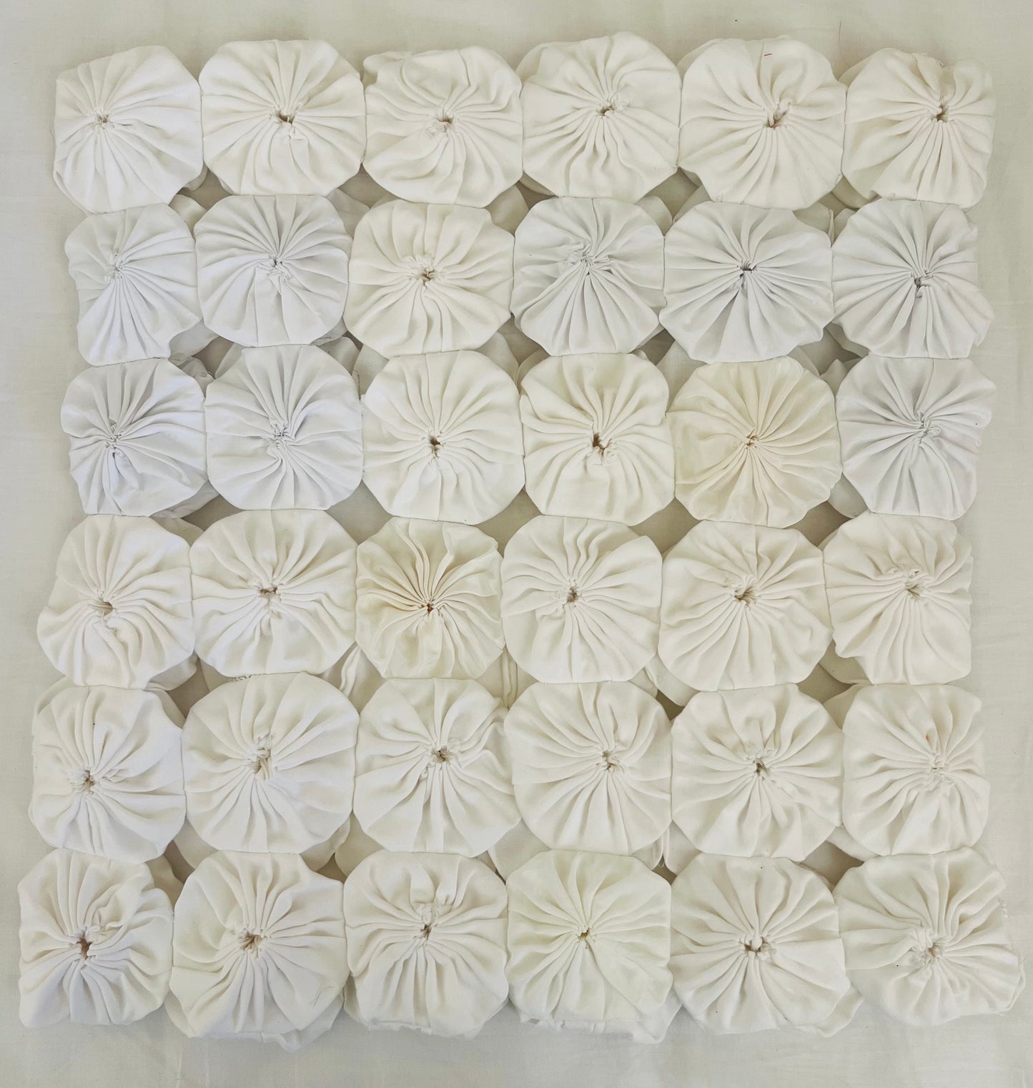 Forro de cojín blanco por ambos lados