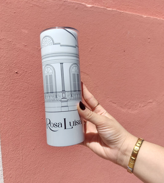 Tumbler con la Casa Rosa Luisa