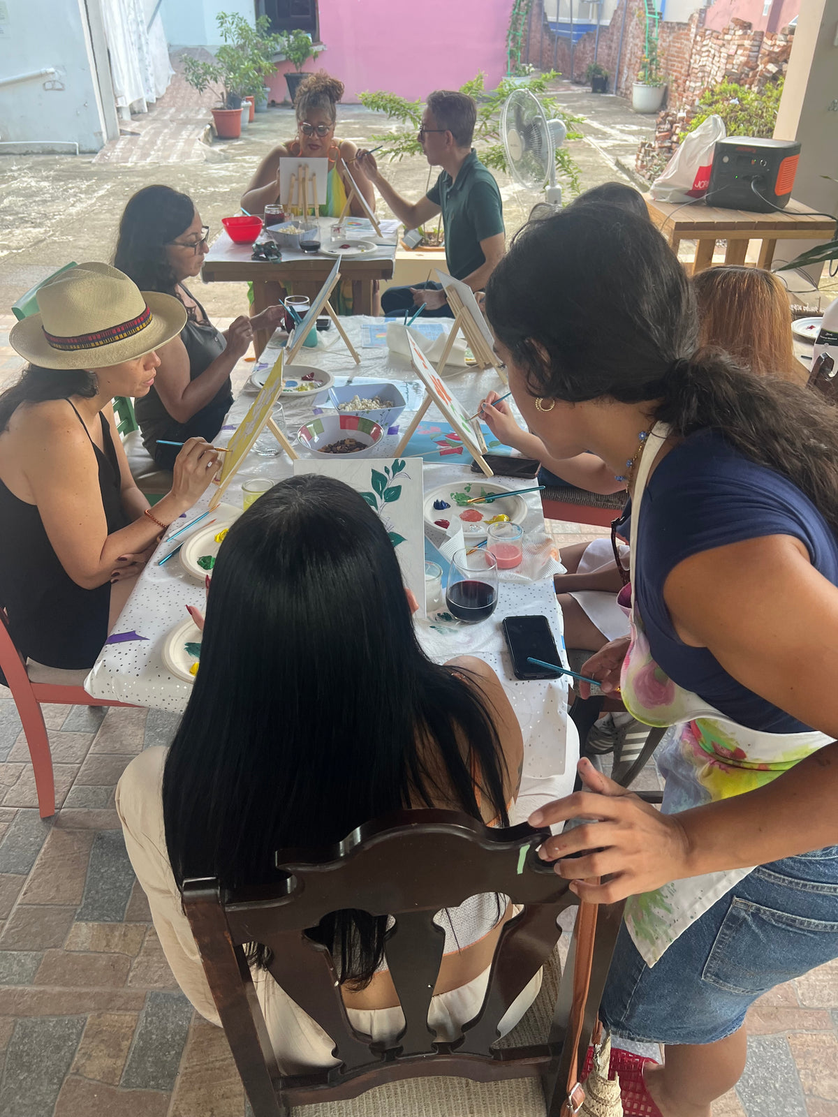 Sip & Paint en Rosa Luisa