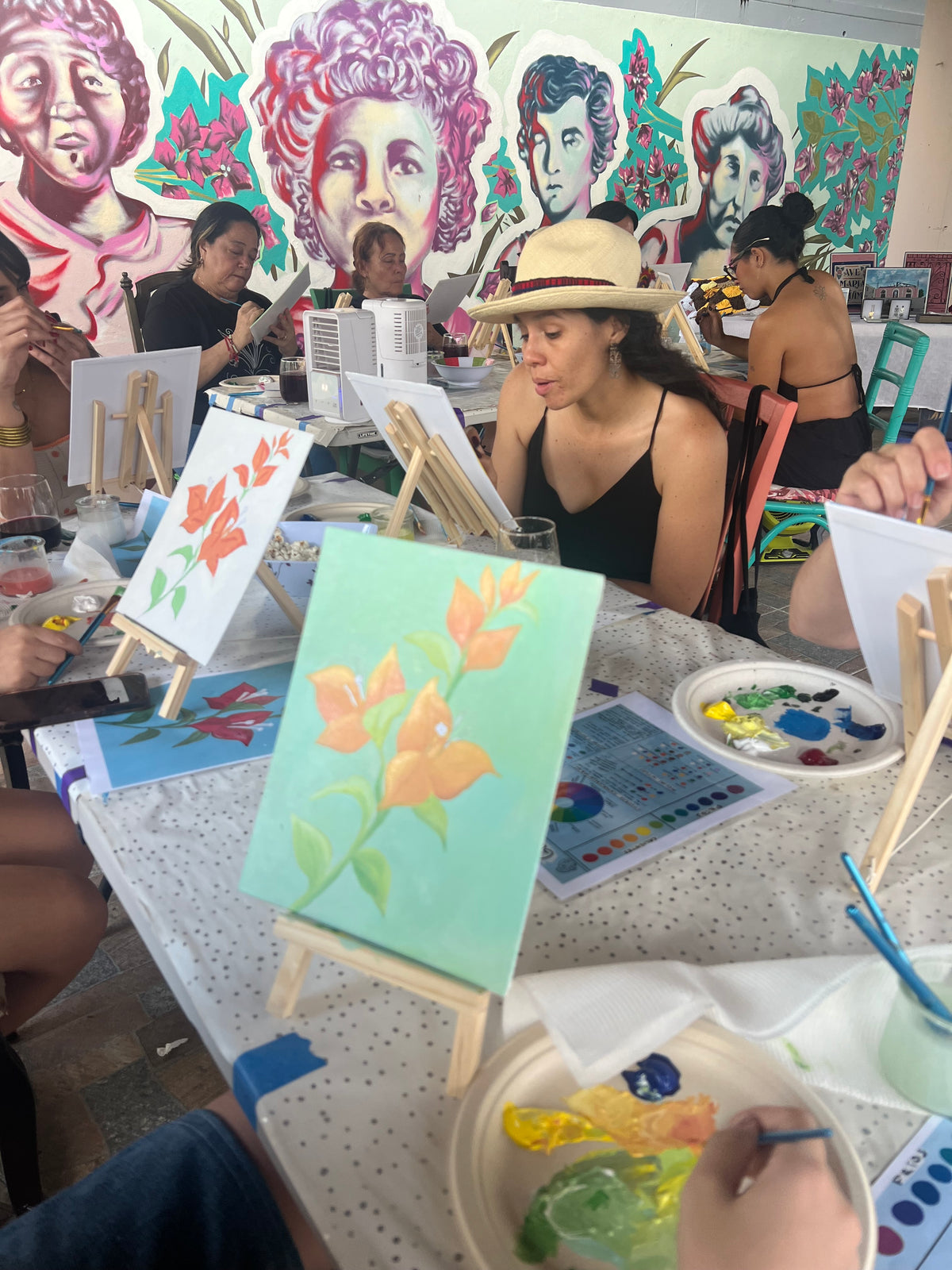Sip & Paint en Rosa Luisa