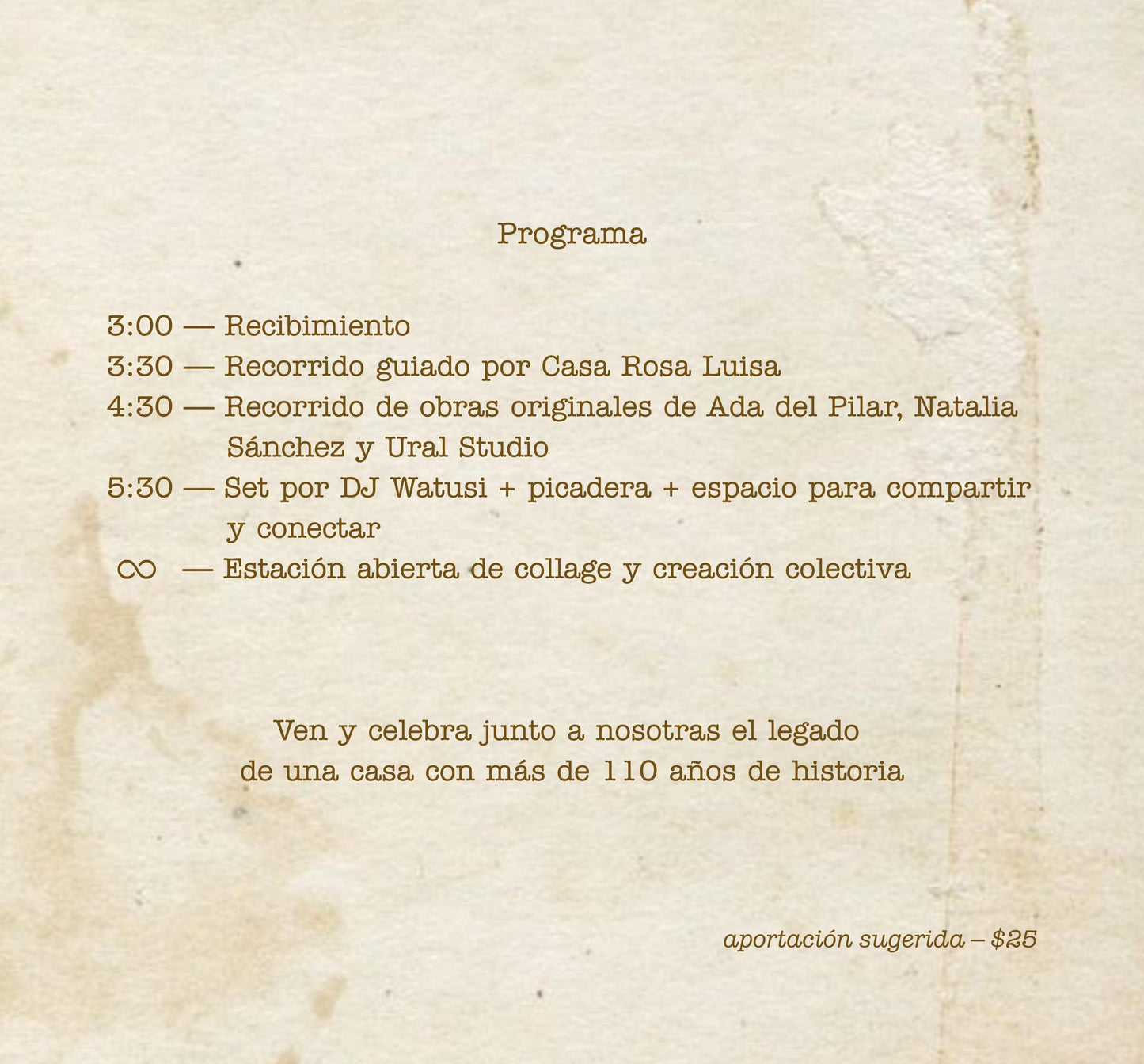 Las artistas de Rosa Luisa