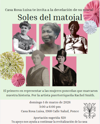 Develación del mural "Soles del matojal"